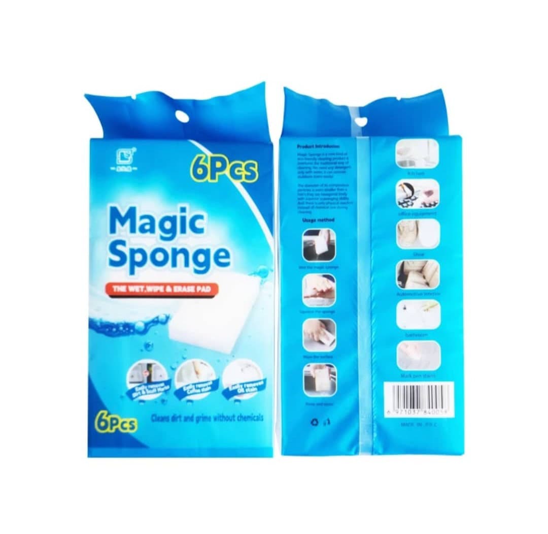 اسفنج سحري6حبات
